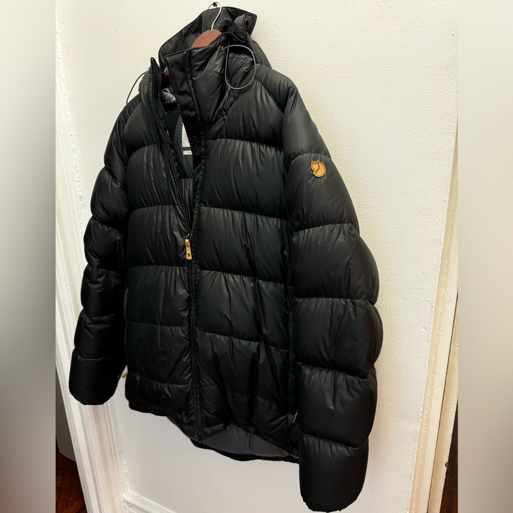 FJALLRAVEN Keb Mens XXL Down Winter Parka/Jacket/Coat Black